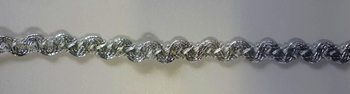 Luxury Braid 12mm (25 m), Silver